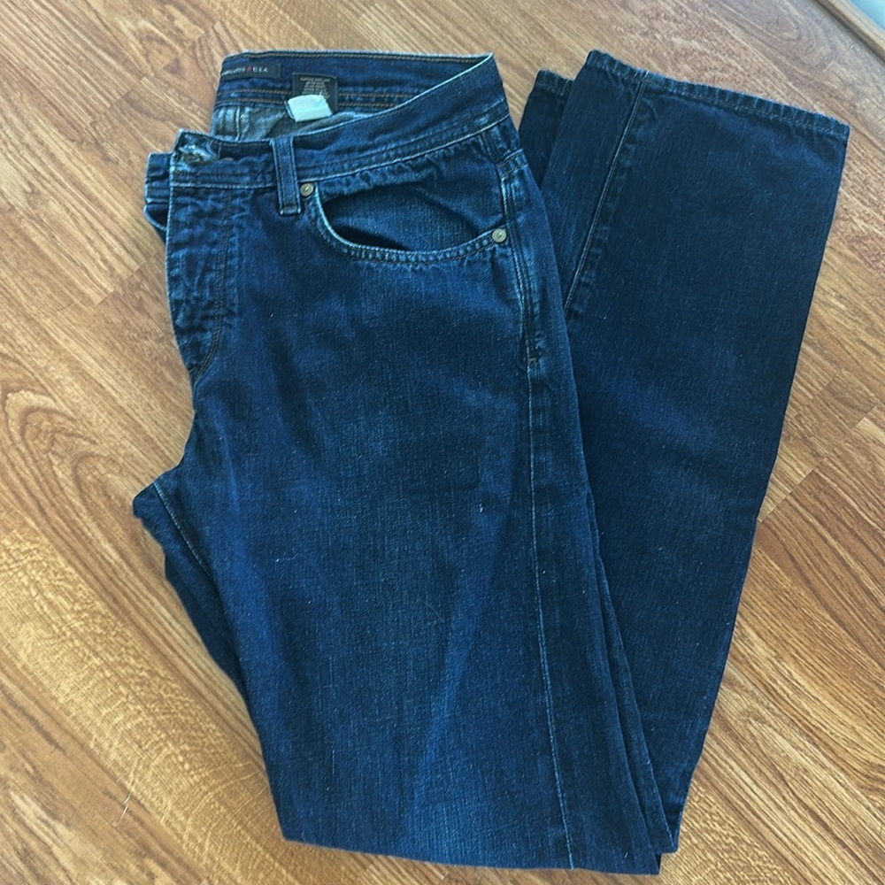 John Varvatos Bowery Button Slim Leg Jeans. 33x33 Regular